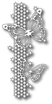 Нож "Silver Springs Butterfly" от Memory Box