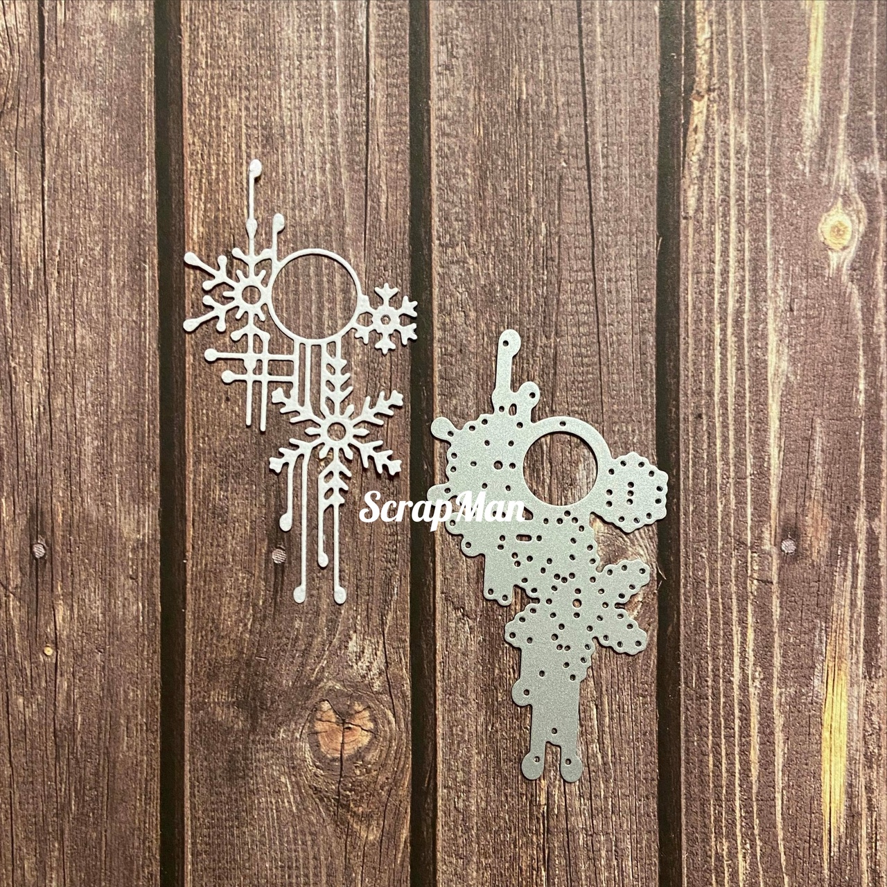 Нож для вырубки Декор со снежинками от ScrapMan