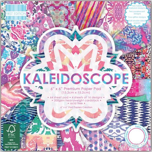 Набор бумаги "Kaleidoscope" 16 листов