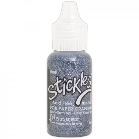 Клей с блестками Stickles Glitter Glue цвет Steel от Ranger