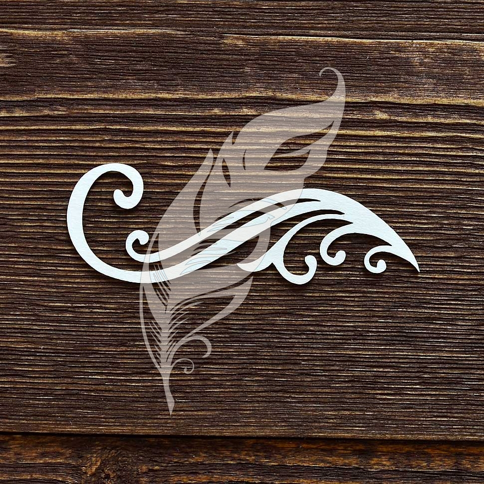 Чипборд "Завиток №1"