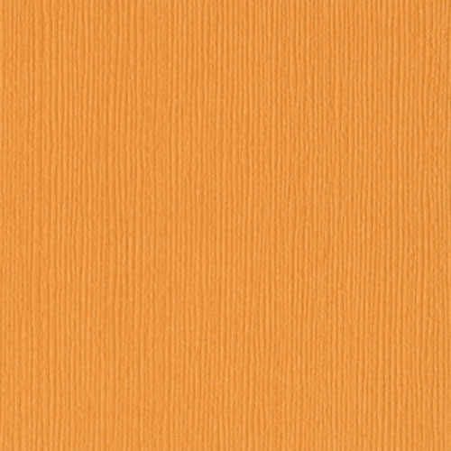 Кардсток однотонный с текстурой "холст" цвет "Mango"