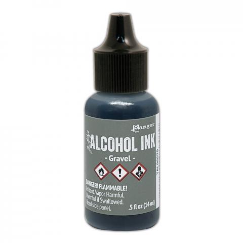 Чернила Alcohol Ink цвет Gravel (Гравий) от Tim Holtz
