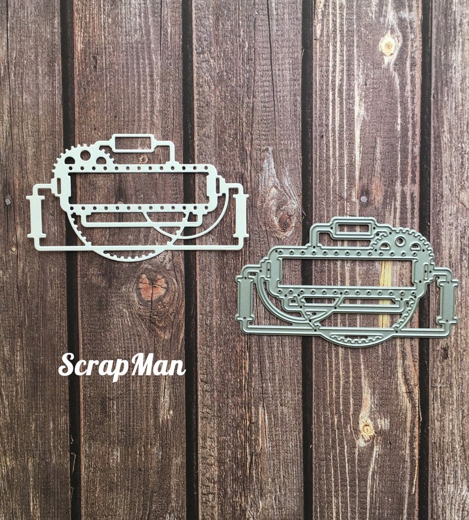 Нож для вырубки "Машина времени 1" ScrapMan