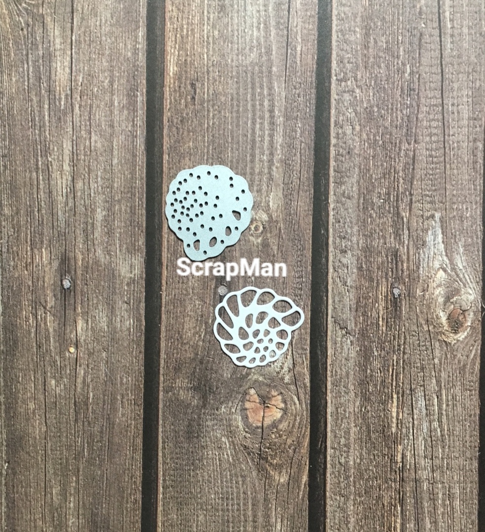 Нож для вырубки Ракушка от ScrapMan