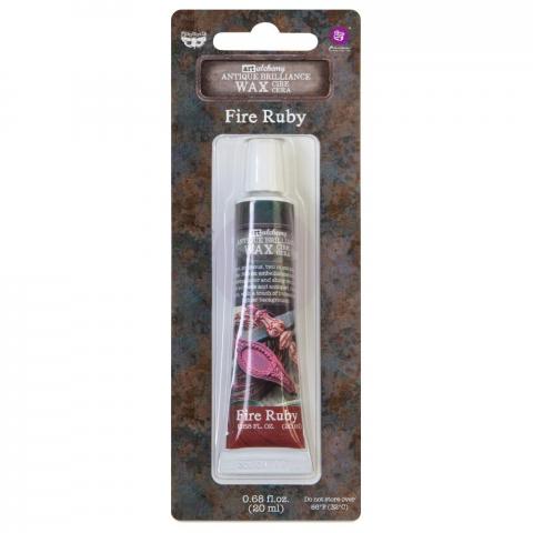 Восковая паста Art Alchemy Antique Brilliance Wax - "Fire Ruby" 20мл от Prima Marketing