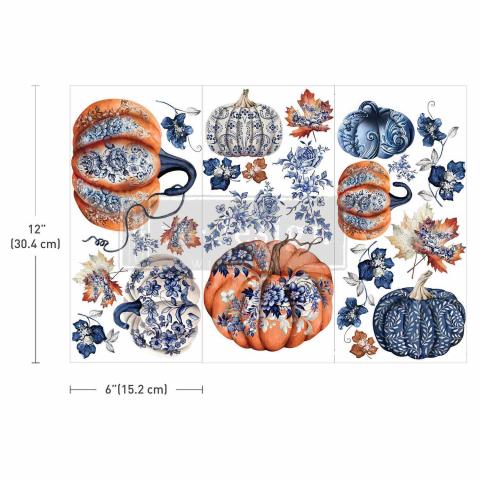 Набор трансферов Тыквенные грядки "Pumpkin Patch Galore" от Re-Design