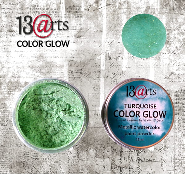 Сухая краска Color Glow Turquoise 10гр