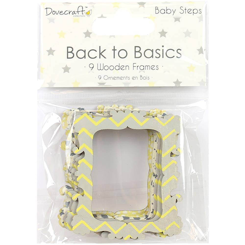 Набор деревянных рамок из коллекции "Back To Basics Baby Steps"