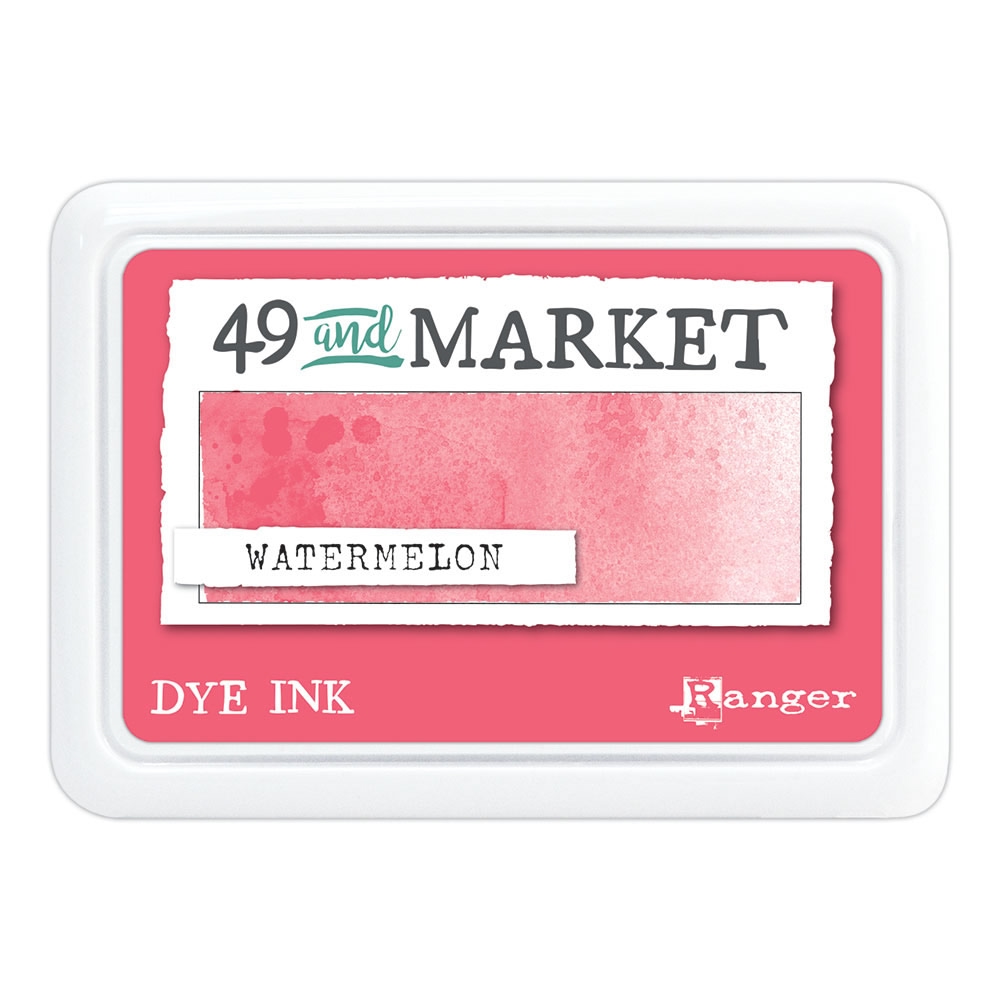 Штемпельная подушечка Арбуз (Watermelon) от 49 Market от магазина ScrapMan.ru