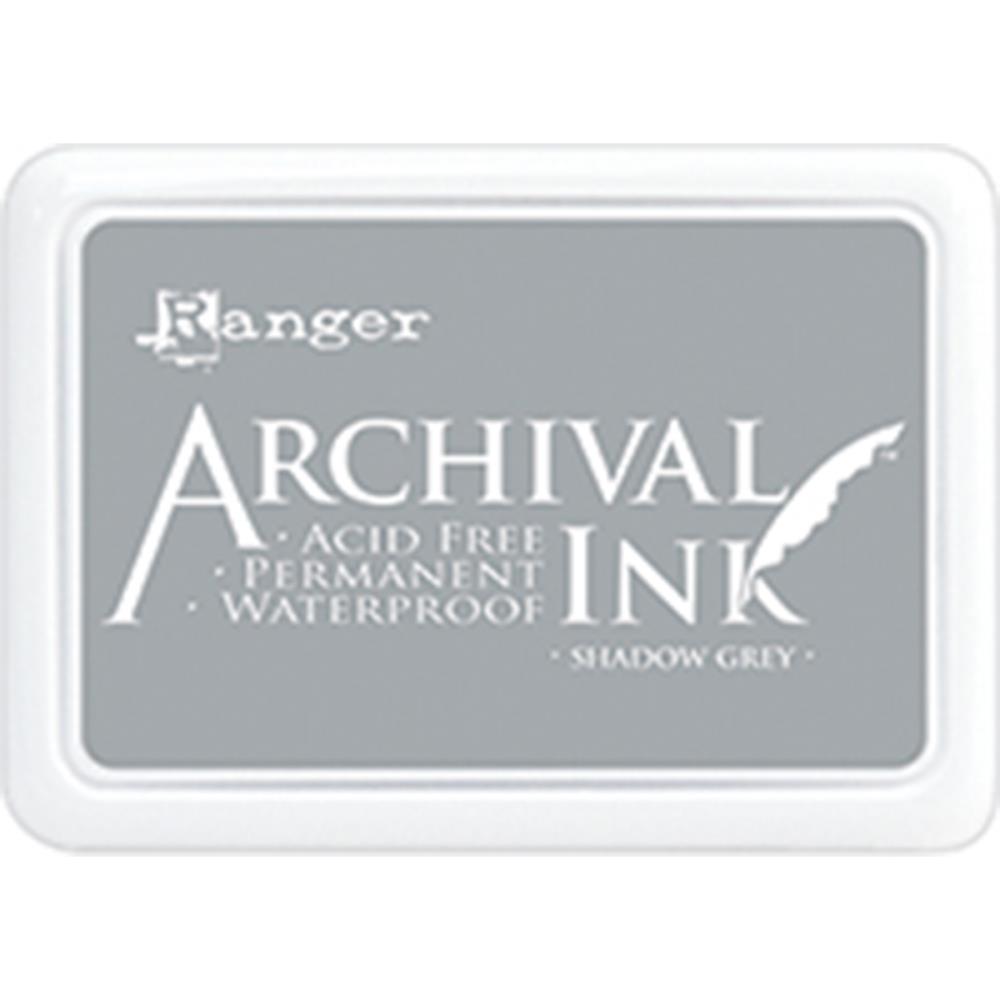 Штемпельная подушечка "Shadow Grey" Archival Ink от Ranger