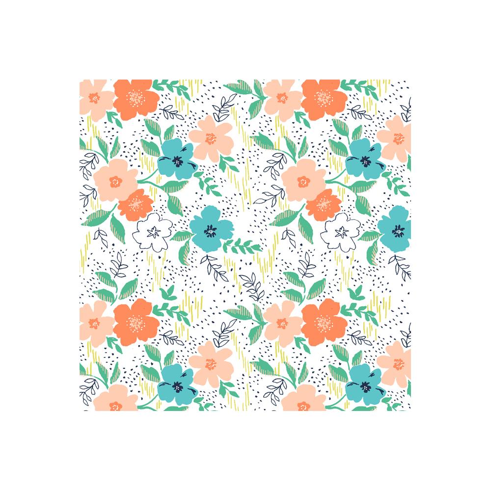 Отрез ткани 55*50см "Sweet Florals"