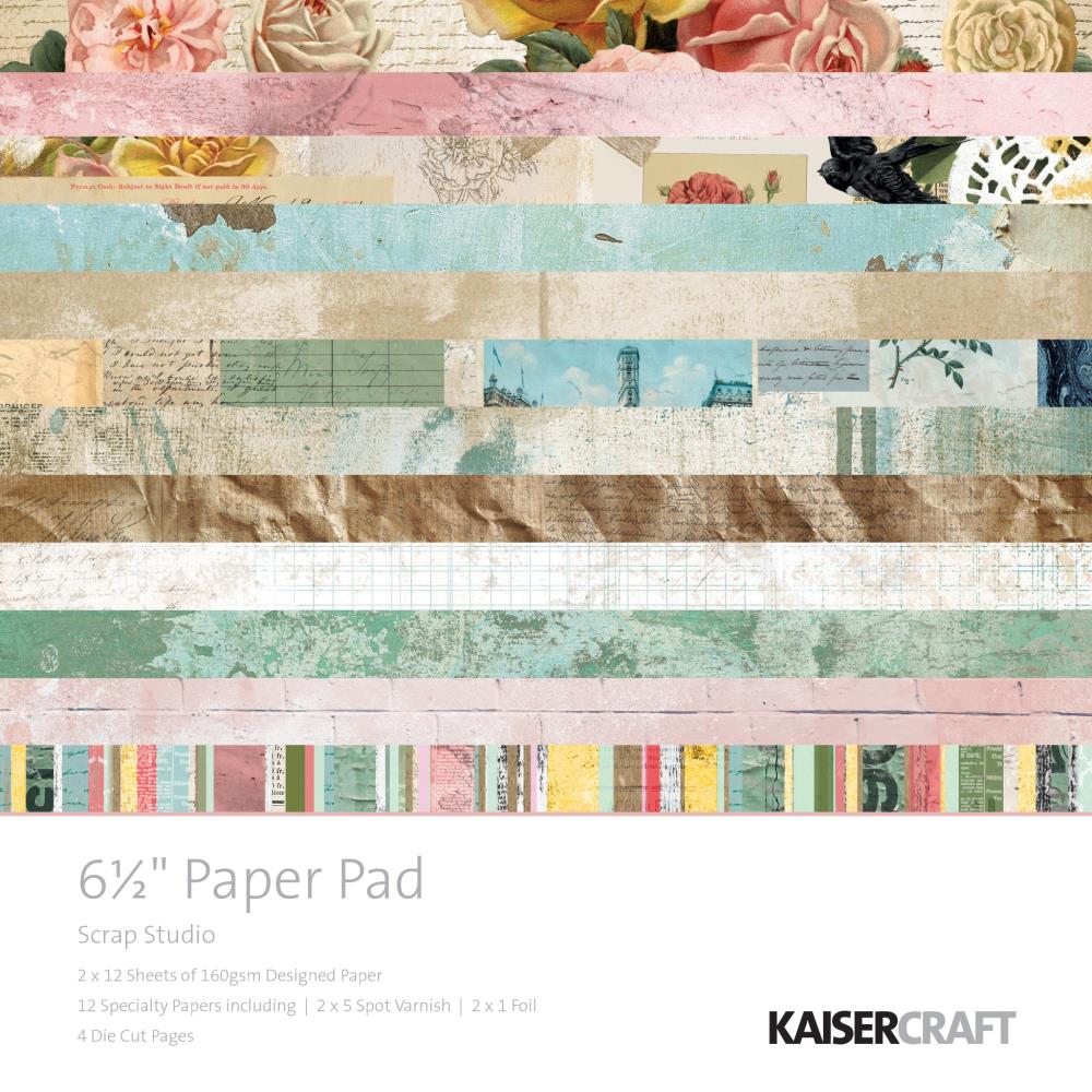 Набор бумаги из коллекции "Scrap Studio" 40 листов KaiserCraft