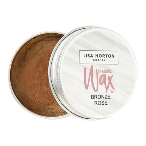 Воск Metallic Wax цвет Bronze Rose от Lisa Horton