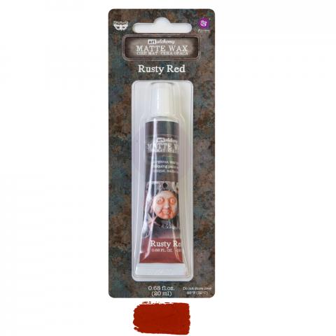 Восковая паста Art Alchemy Matte Wax - "Rusty Red" 20мл от Prima Marketing