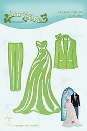 Нож для вырубки "Dress & Suit" от Leane Creatief