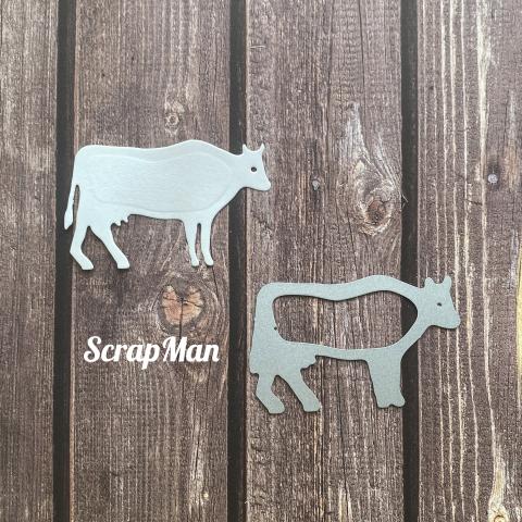 Нож для вырубки Корова от ScrapMan