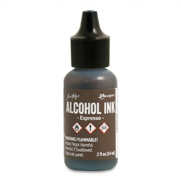 Чернила Alcohol Ink цвет Эспрессо (Espresso) от Tim Holtz