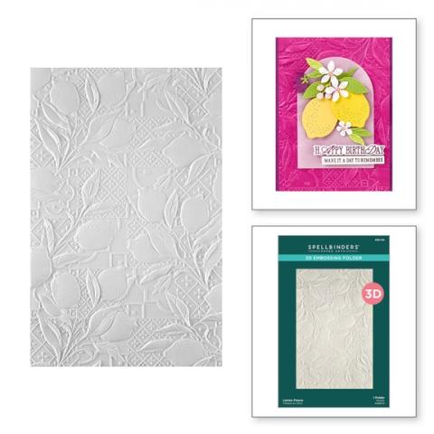 Папка для тиснения Лимонная фреска "LEMON FRESCO" от Spellbinders
