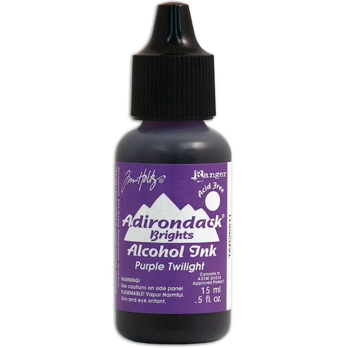 Чернила Alcohol Ink цвет Purple Twilight от Tim Holtz