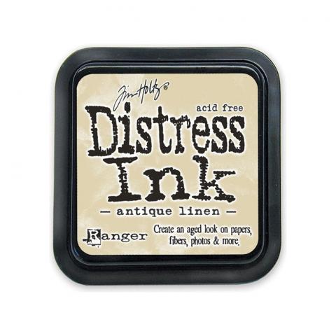 Большая подушечка "Tim holtz distress" цвет Античный холст "Antique Linen"