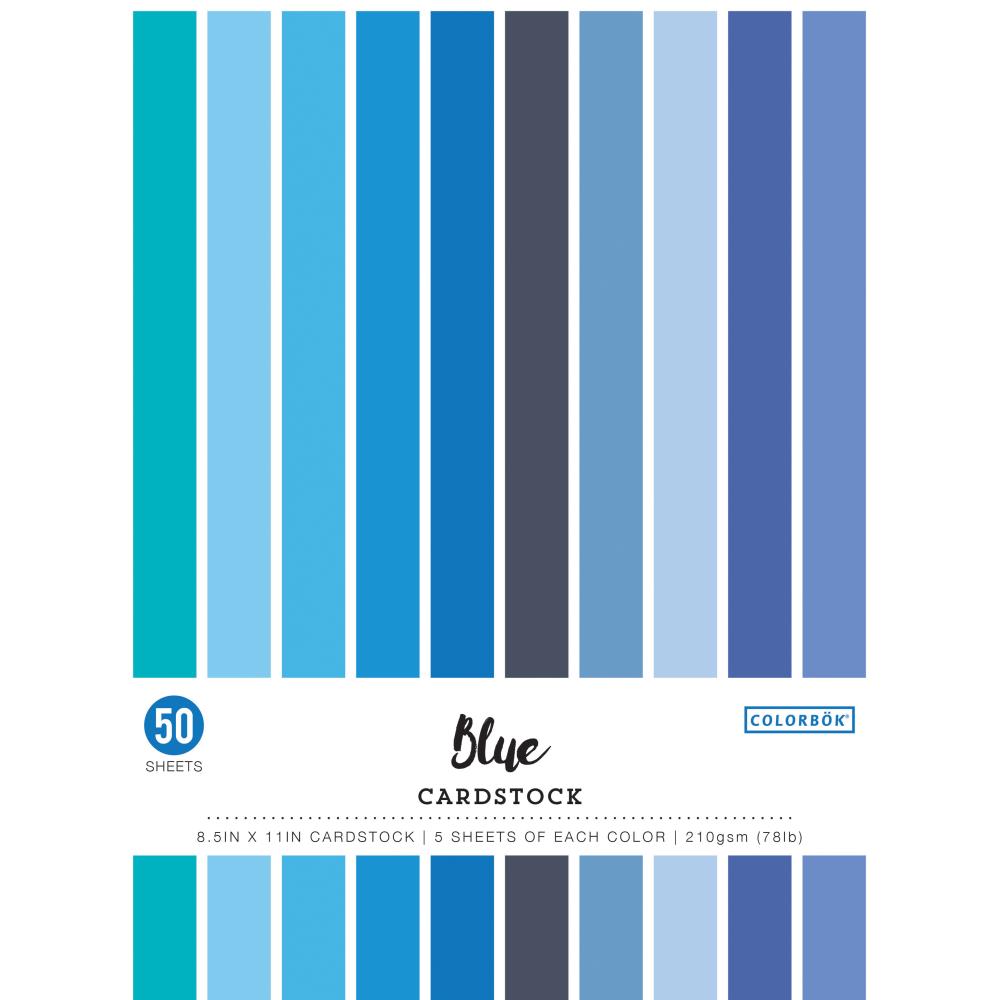Набор кардстока "Blue" 10 листов