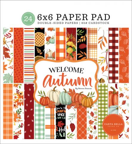 Набор бумаги "Welcome Autumn" 24 листа