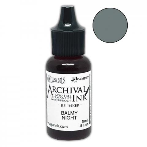 Заправка для штемпельной подушечки Dylusions Archival Ink "Balmy Night" от Ranger