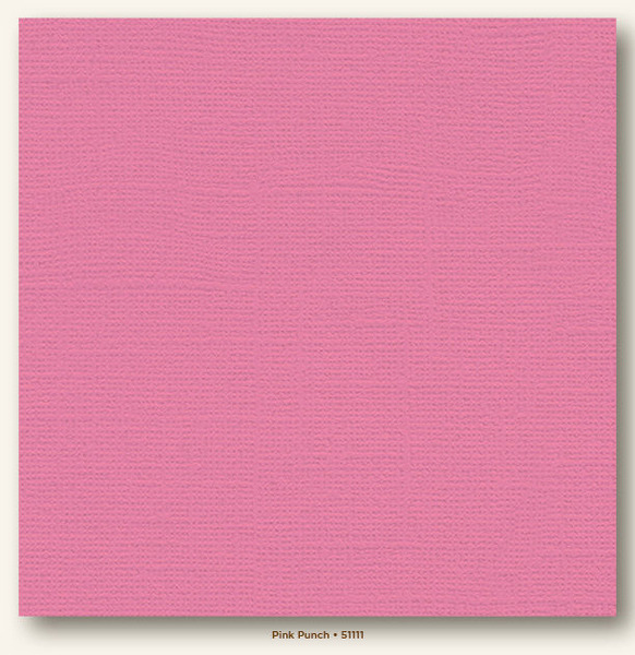 Кардсток текстурированный "Pink Punch"
