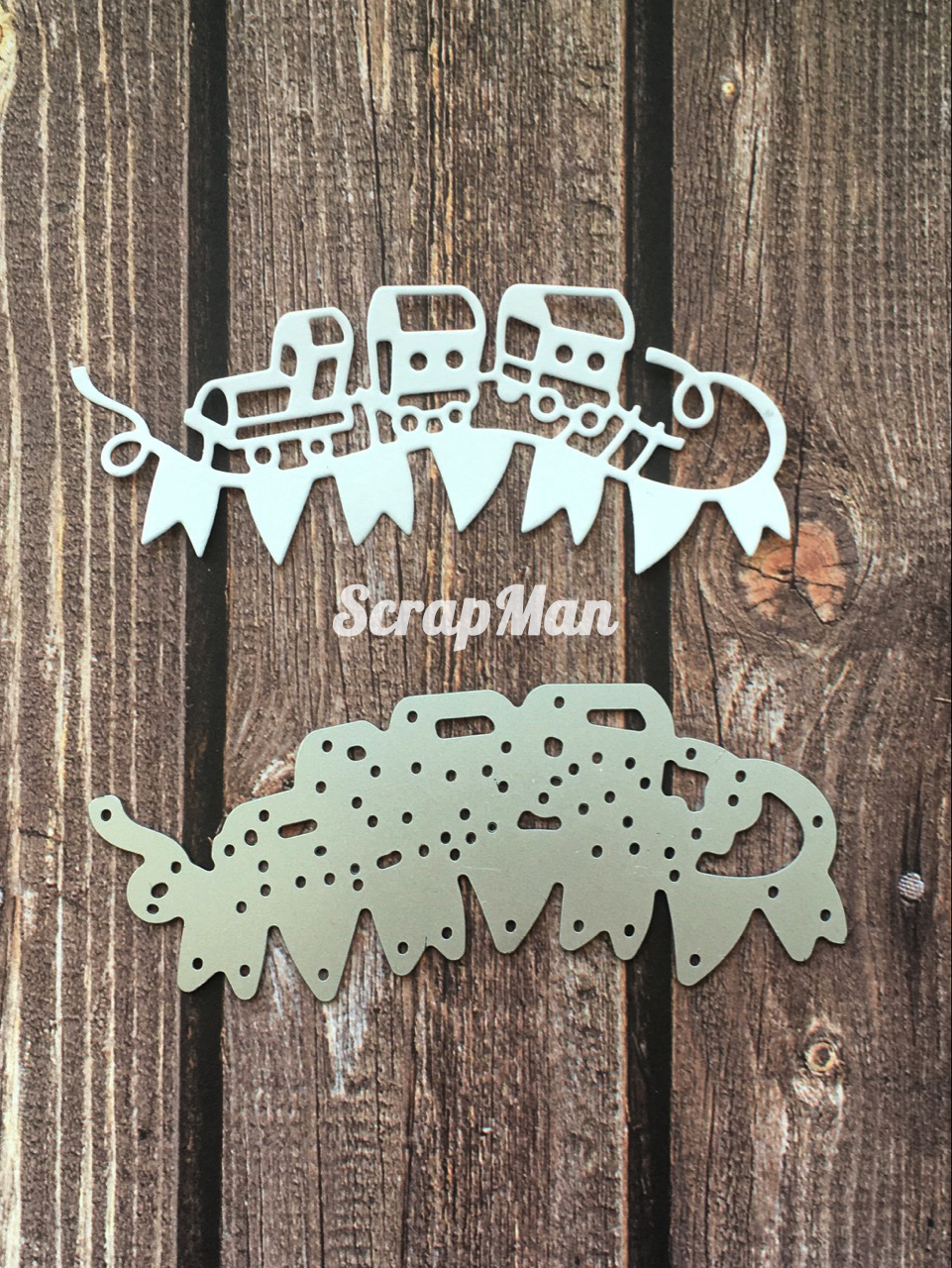 Нож для вырубки Паровозик от ScrapMan