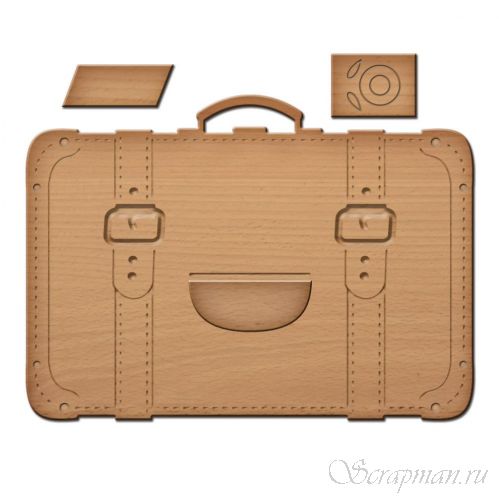 Нож для вырубки "International Luggage"