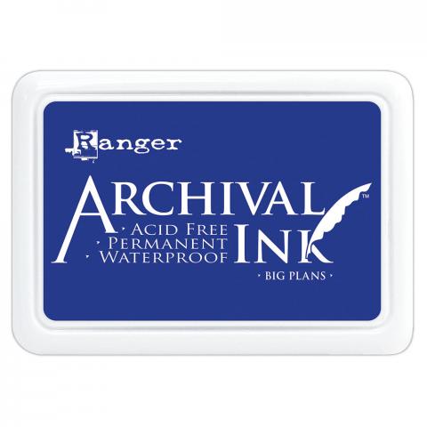 Штемпельная подушечка Большие планы "Big Plans" Archival Ink от Ranger