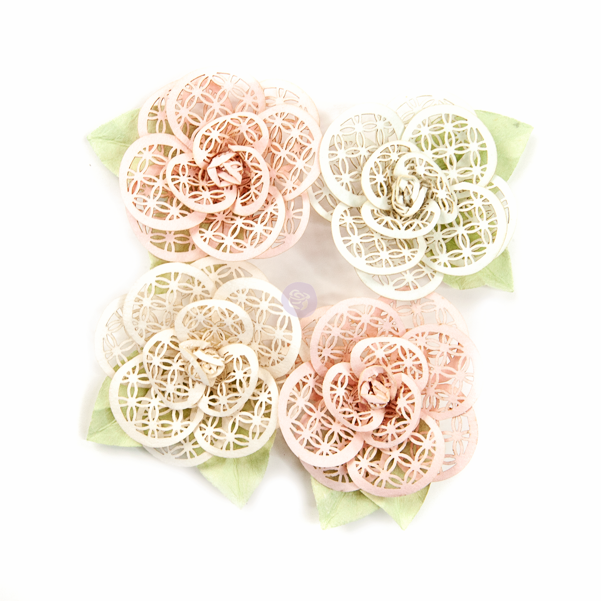 Набор цветов + лист кальки "Beautiful Melody" из коллекции "Poetic Rose" от магазина ScrapMan.ru