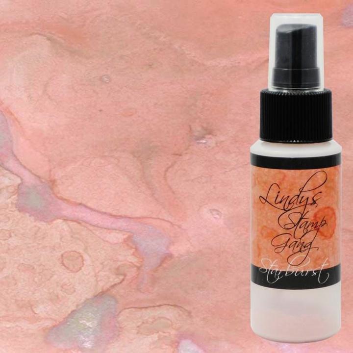 Спрей Starburst "Wild Honeysuckle Coral Shimmer Spray" от Lindys Stamp Gang