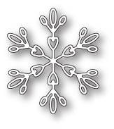 Нож для вырубки Снежинка "Evelyn Snowflake" Memory Box
