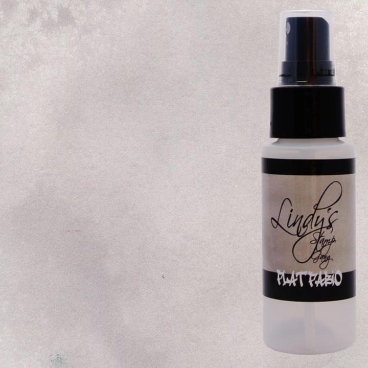 Спрей FLAT FABIO "I'm Late, I'm Late Slate Flat Spray" от Lindys Stamp Gang