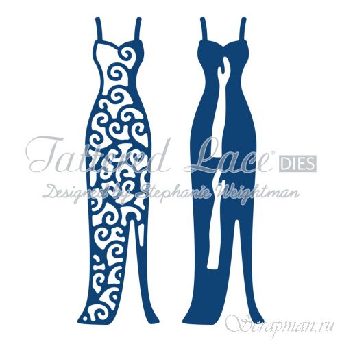 Нож "Bella's Fitted Dress" от Tattered Lace