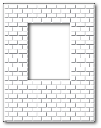 Нож "Brick Window Wall" от Memory Box от магазина ScrapMan.ru