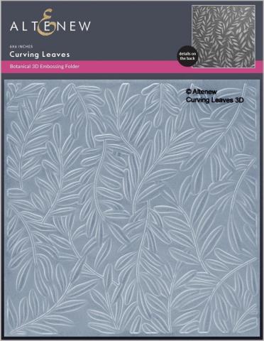 Папка для тиснения "Curving Leaves" Altenew