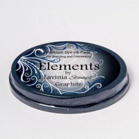 Штемпельная подушечка Elements Graphite от LAVINIA 