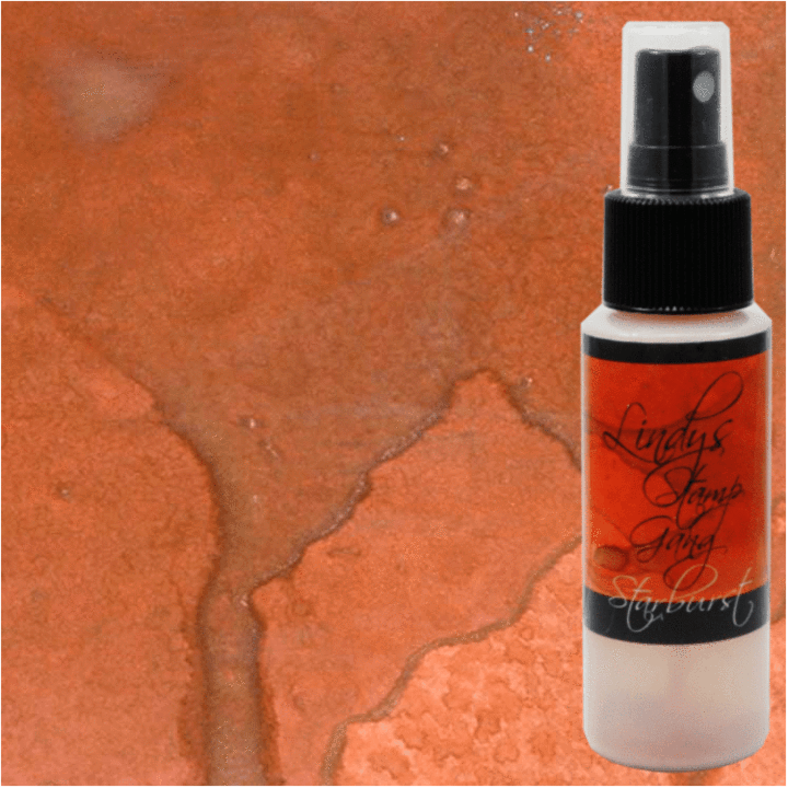 Спрей Starburst "Canna Lily Burnt Orange Shimmer Spray" от Lindys Stamp Gang