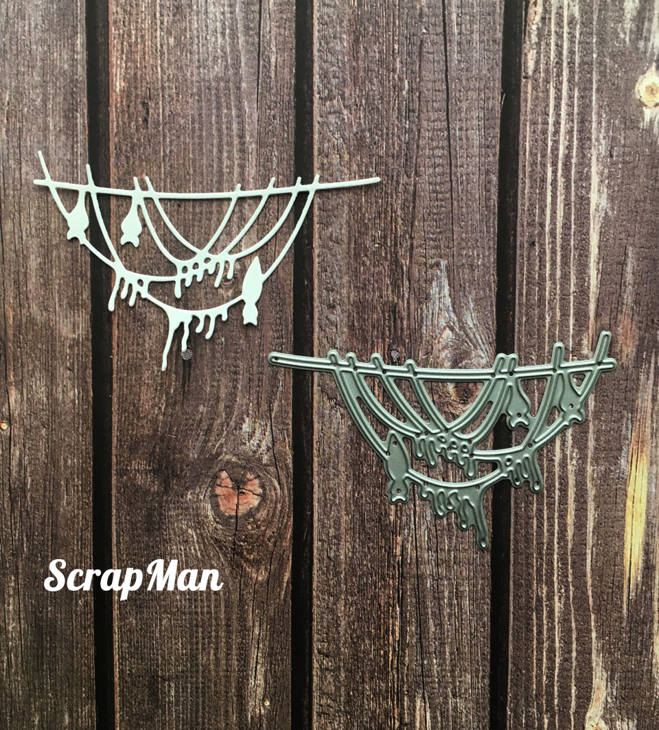 Нож для вырубки "Летучие мыши" от ScrapMan