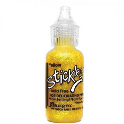 Клей с блестками Stickles Glitter Glue цвет Yellow (Желтый) от Ranger