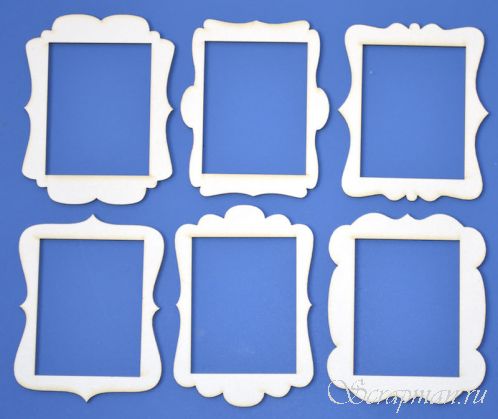 Чипборд набор "Простые рамки 2"