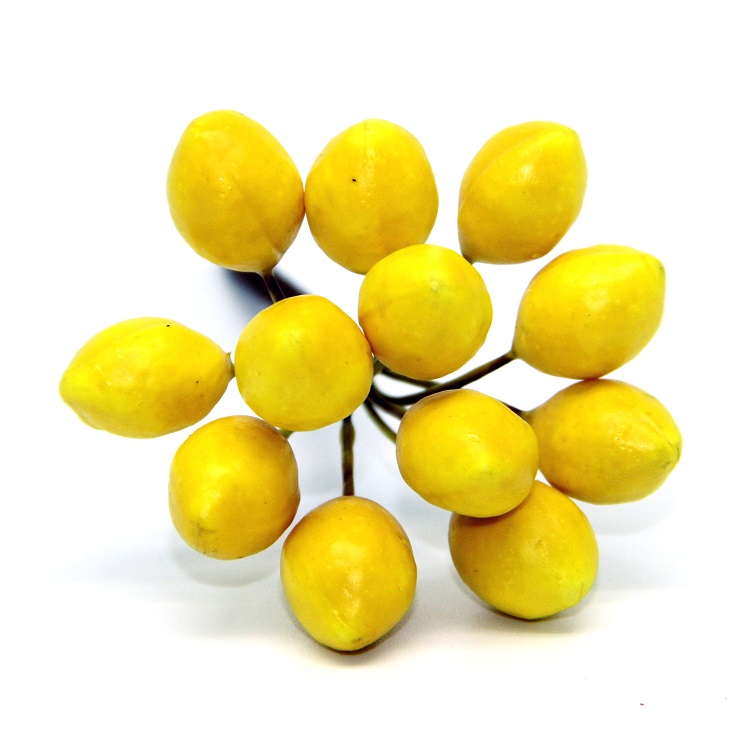 Декоративный букетик "Лимон"