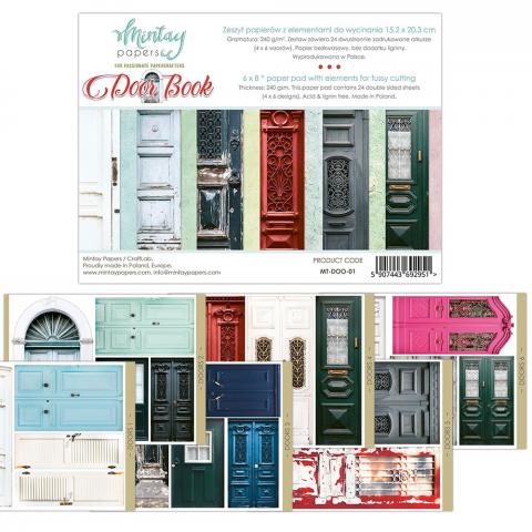 Набор бумаги "Door Book" 12 листов 