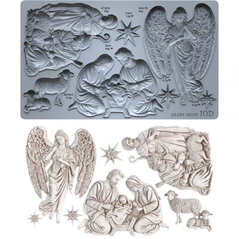 Набор молдов Тихая ночь (SILENT NIGHT) от Iron Orchid Designs