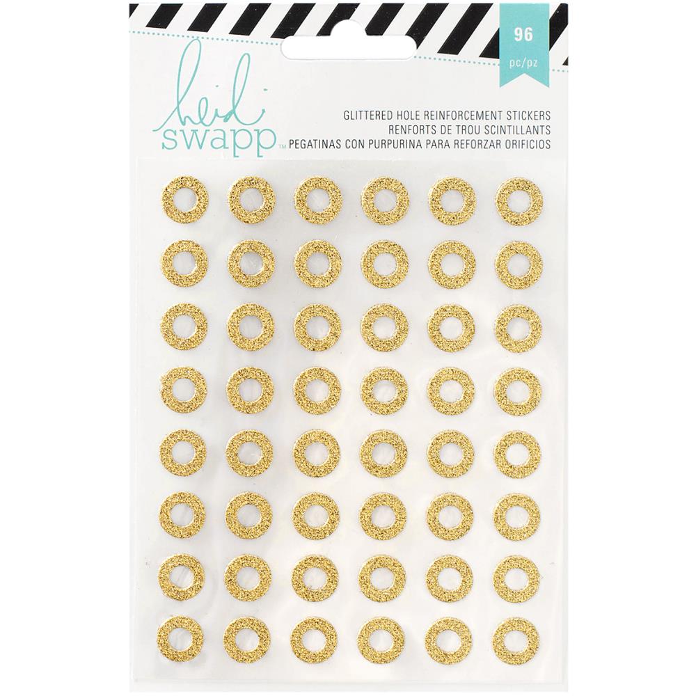 Стикеры для планера Heidi Swapp - Цвет «Gold glitter»
