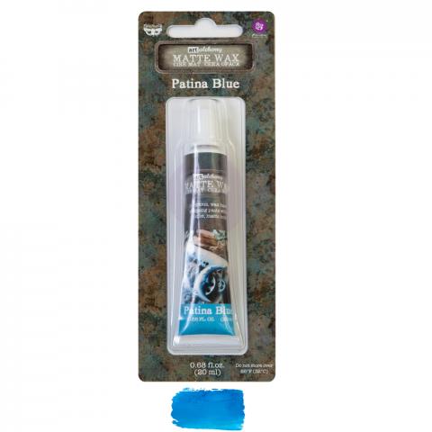Восковая паста Art Alchemy Matte Wax - "Patina Blue" 20мл от Prima Marketing