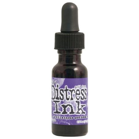 Заправка для штемпельной подушечки Distress Ink цвет Злодейское зелье "Villainous Potion" от Ranger